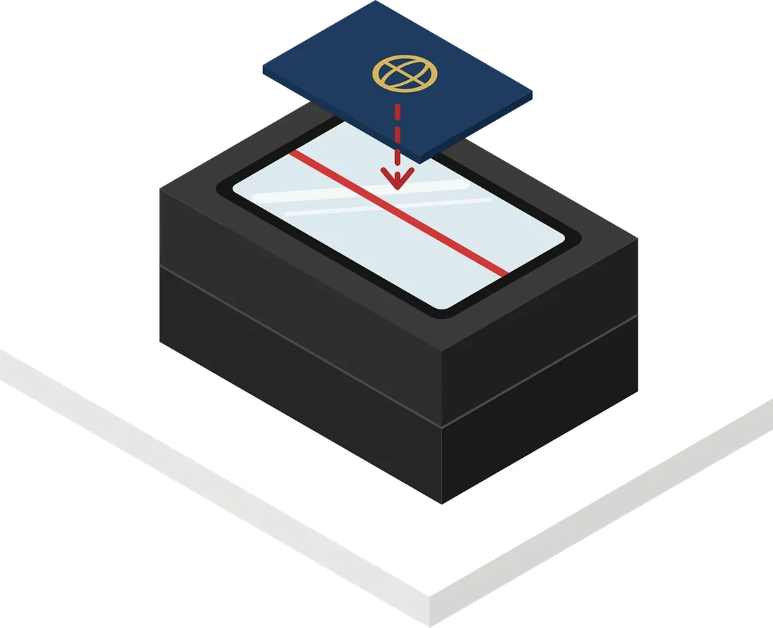 Hotel Passport Scanner, e-Registration Card & Room Key Dispenser | AMUT